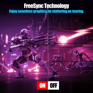 Foto 8 | Foto 8 | Monitor Curvo Gawfolk 27 Pulgadas Negro Con Freesync Y Eye Care Compatible Hdmi Y Vesa