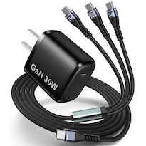 Cargador Rápido Pd 3 En 1 Usb-c De 30 W Para Dji Neo Mini 4 Pro 4k 3 Pro/3 2 Se Avata Avata 2