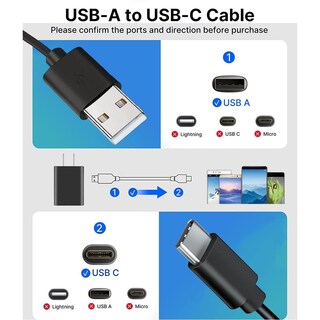 Foto 5 | Foto 5 | Cargador De Pared De 5 Pies Para Control Remoto Solar De Samsung Control Remoto De Tv Y Cargador Re