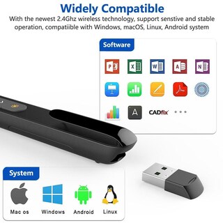 Foto 3 | Foto 3 | Presentador Inalámbrico Topost Compatible Con Windows Y Mac