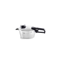 Olla De Presión Premium Fissler Vitavit 3.7 Cuartos Con Inserto De Vapor