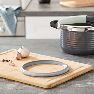 Foto 2 | Foto 2 | Anillo De Goma De Silicona Sicomatic Silit Transparente 18 Cm Para Olla De Presión