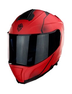 Foto 5 | Foto 5 | Casco Kov Litio Zurf Rojo Mate Dot Abatible De Moto