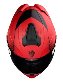 Foto 7 | Foto 7 | Casco Kov Litio Zurf Rojo Mate Dot Abatible De Moto