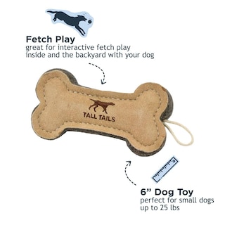 Foto 6 | Foto 6 | Hueso De Cuero Natural Tall Tails 15 24 Cm Para Perro