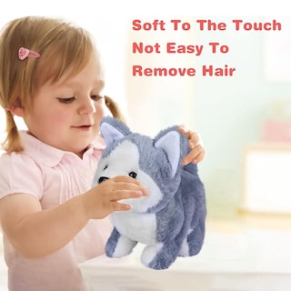 Foto 5 | Foto 5 | Juguete De Peluche Electrónico Interactivo Worwoder Husky Para Cachorros Para Caminar Ladrar Y Move