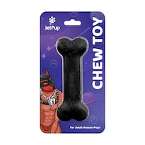 Juguete Para Masticar Jetpup Negro Hueso Equipo De Juego Para Humanos