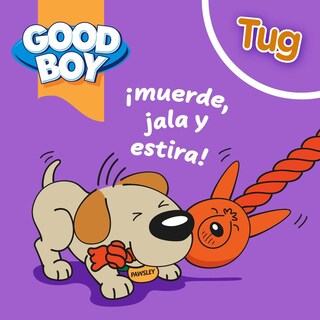 Foto 4 | Foto 4 | Juguete Para Perro Good Boy Azul Interactivo Con Cuerda Resistente