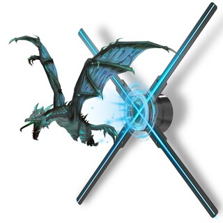 Foto 1 | Foto 1 | Proyector De Holograma 3d Con Wifi Y Bluetooth 52 Cm Para Negocios Y Fiestas