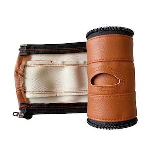 Foto 6 | Foto 6 | Funda De Piel Sintética Minilujia Café Claro Con Cierre Extraíble Para Manubrio Compatible Con Asien