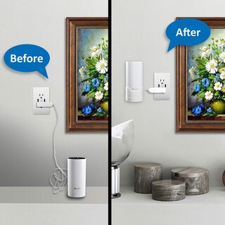 Foto 7 | Foto 7 | Soporte De Pared Tp-link Deco S4 M4 P9 Wifi Malla Paquete De 3