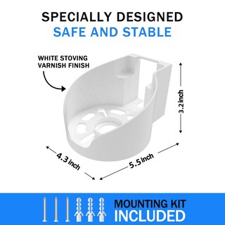 Foto 6 | Foto 6 | Estante De Pared Songcheer Blanco Para Tp Link Deco X68 Xe75 Xe75 Pro Axe5400 Wifi Router Organizado