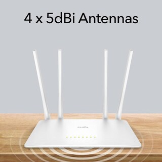 Foto 8 | Foto 8 | Ruteador Cudy Inalámbrico Wr1200 Blanco 4 Antenas Y Doble Banda Wi-fi 5