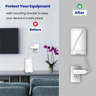 Foto 3 | Foto 3 | Soporte De Pared Bangcheer Para Tp-link Deco Be63/be65/be10000 Mesh Wi-fi 7 En Aluminio Paquete De