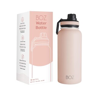 Foto 2 | Foto 2 | Botella De Agua Boz Rosa Blush Acero Inoxidable 1 Litro Aislamiento Doble Pared