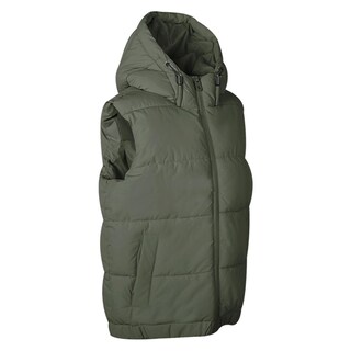 Foto 2 | Foto 2 | Chaleco Capitonado Para Niño Con Capucha Greenlander Cafe