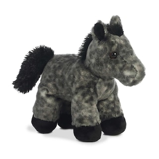 Foto 2 | Foto 2 | Peluche Mini Caballo Aurora Negro Coleccionable