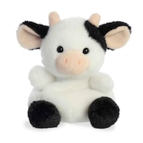 Peluche Aurora Sweetie Cow Blanco Y Negro 12.7cm
