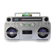Reproductor Boombox Techplay 1980s-style Con Usb Y Bluetooth