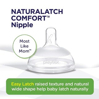 Foto 5 | Foto 5 | Biberón Playtex Baby Naturalatch Medio Flujo 2 Unidades