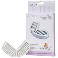 Filtros De Repuesto Pioneer Pet Para Fuentes De Cerámica E Inoxidable Paquete De 3