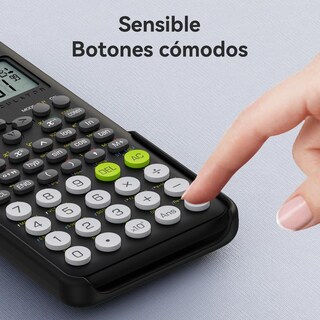 Foto 3 | Foto 3 | Calculadora Científica Roatee Negra Con 401 Funciones Y Pantalla De Dos Líneas