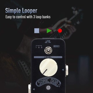 Foto 7 | Foto 7 | Pedal De Efectos Sonicake Sonic Dub Guitarra Y Bajo Almacenable