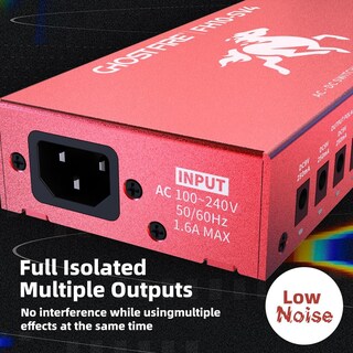 Foto 5 | Foto 5 | Fuente De Alimentación De Pedal Ghost Fire Aislada Con Protección Independiente Contra Cortocircuito