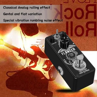 Foto 4 | Foto 4 | Vsn Guitar Flanger Pedal For Analog Flanger Effect Pedals Classic Metallic Flanger Sounds Effect As