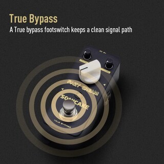 Foto 5 | Foto 5 | Sonicake Fazy - Pedal De Efecto De Guitarra Con Efecto De Fuzz Color Crema