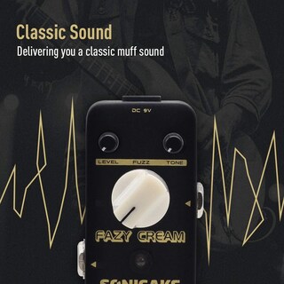 Foto 7 | Foto 7 | Sonicake Fazy - Pedal De Efecto De Guitarra Con Efecto De Fuzz Color Crema