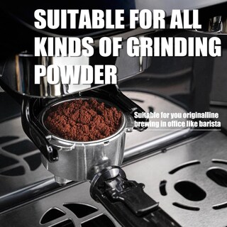 Foto 8 | Foto 8 | Máquina De Café Espresso Mirox Negra Con Molinillo Y Espumador Integrados