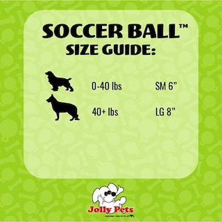 Foto 6 | Foto 6 | Pelota De Fútbol Grande Jolly Pets Azul Océano Flotante Para Perro