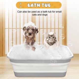 Foto 3 | Foto 3 | Caja De Arena Maohegou Para Gatos Mayores Artríticos En Azul