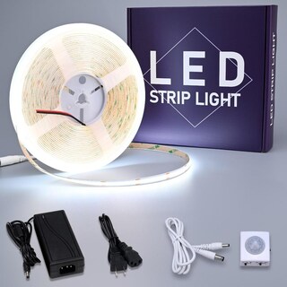 Foto 1 | Foto 1 | Tira De Luz Led Cob Goming Blanco Frío Sensor De Movimiento Para Armarios Cocina Escalera Dormito