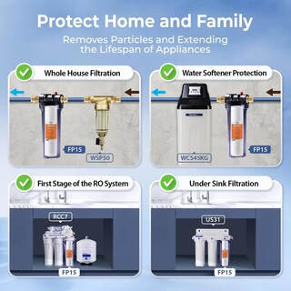 Foto 5 | Foto 5 | Cartuchos De Filtro De Sedimentos Ispring Multi Capa Blanco 5 Micras 15000 Galón