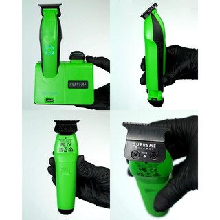 Foto 5 | Foto 5 | Recortadora Profesional Supreme Trimmer Negra Motor Fuerte Con Baterías Extraíbles Para Barberos