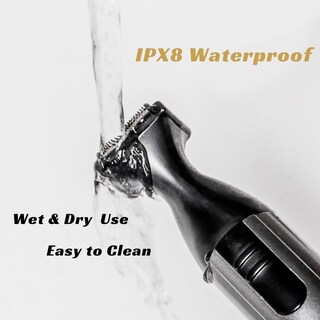 Foto 3 | Foto 3 | Cortadora De Bigotes Urbaner Negro Resistente Al Agua Para Hombre