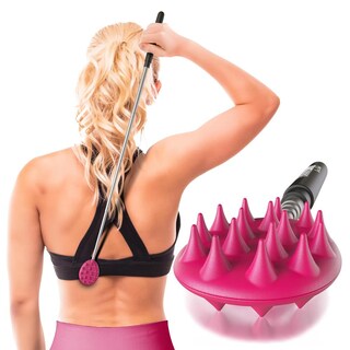 Foto 1 | Foto 1 | Rascador De Espalda Cactus Plástico Retráctil Compacto 25 Pulgadas 5 Secciones 16 Pinchos