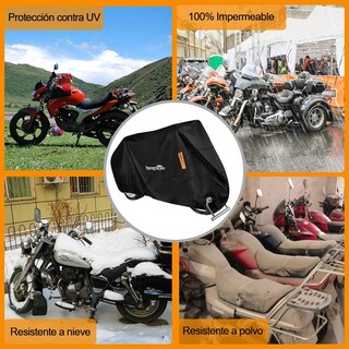 Foto 3 | Foto 3 | Funda Resistente Dasking Negro Impermeable Para Bicicleta Y Moto Exterior Antióxido Uv