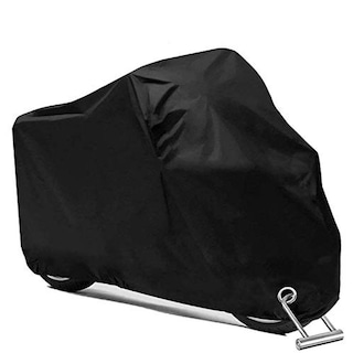 Foto 1 | Foto 1 | Cubierta Impermeable Para Motocicletas Pubamall Negro Protección Contra Polvo Y Clima