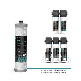 Foto 4 | Foto 4 | Cartucho De Filtro De Repuesto Frizzlife Cb10r Para Dw10 Dw10f Tw10 Tw10f