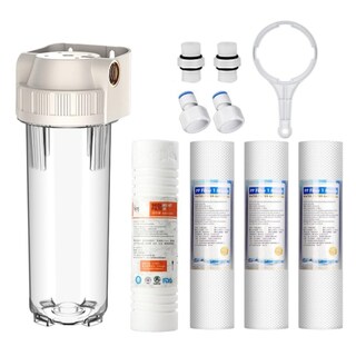 Foto 1 | Foto 1 | Purificador De Agua Prefiltro Con Filtro De Sedimentos 10 Pulgadas Repuestos Para Hogar Grifo Pozo