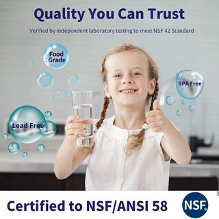 Foto 3 | Foto 3 | Membrana De Ósmosis Inversa Huining 75gpd Kit Completo Para Sistema De Filtración De Agua Doméstica