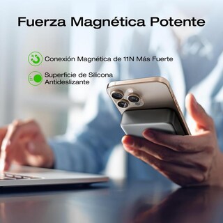 Foto 5 | Foto 5 | Power Bank Ef Ecoflow Negro De Carga Rápida 10000mah Y Cargador Inalámbrico Magnético