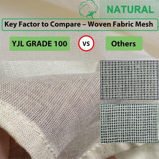 Foto 7 | Foto 7 | Estopilla Orgánica Yjl Sin Blanquear 20 X 20 Pulgadas Para Colar E Hornear