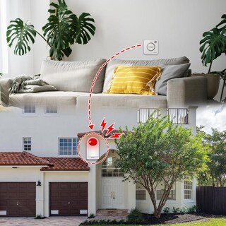 Foto 7 | Foto 7 | Kit De Alarma De Sirena Estroboscópica Singcall Impermeable Para Exteriores 300 Pies