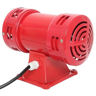 Foto 1 | Foto 1 | Sirena De Alarma Yaeccc 110v 150db Súper Fuerte En Rojo Para El Hogar