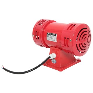 Foto 4 | Foto 4 | Sirena De Alarma Yaeccc 110v 150db Súper Fuerte En Rojo Para El Hogar