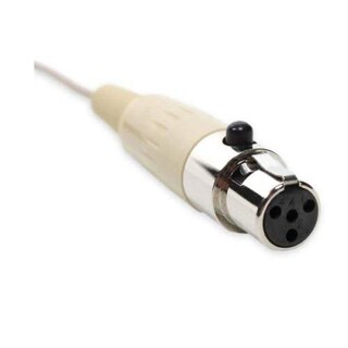 Foto 3 | Foto 3 | Micrófono De Solapa J&p Beige Mini Xlr Ta4f Para Shure Inalámbrico